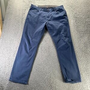 Eight Bells Jeans Mens 36x32 Blue Cotton Denim Straight Outdoor Casual Stretch